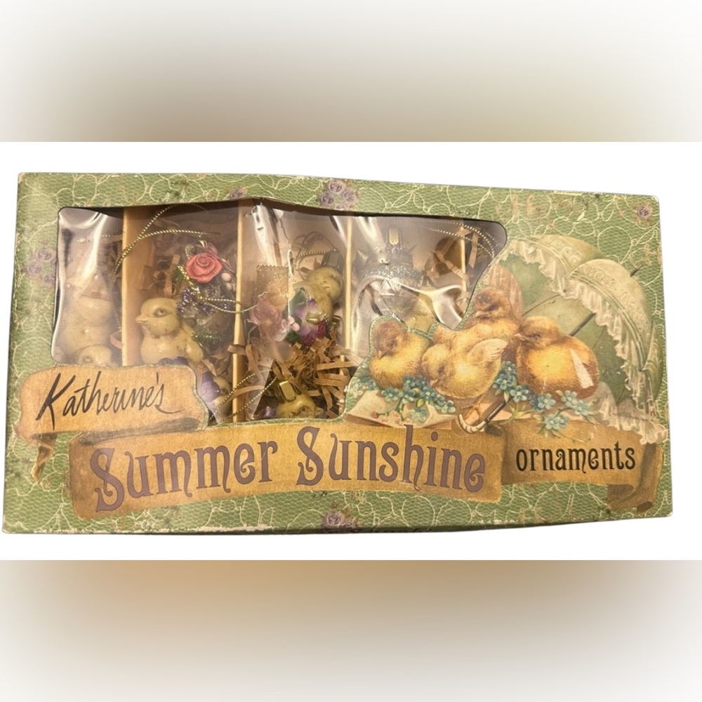 Katherine's Summer Sunshine Ornaments